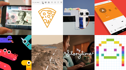 Google has a Collection on Experiments in Learning and it's COOL:
https://experiments.withgoogle.com/collection/experimentsforlearning