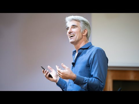 I stumbled across this talk by Craig Federighi, one of the executives at Apple, and found it very inspiring. We’re on the right path!

Seven life lessons:
1. Do what you love
2. Work with people whose work you admire
3. Pay attention
4. Never stop acting like you’re the new one on the team
5. Team > Self
6. Commit, Focus, Release
7. Follow your heart
https://youtu.be/43sjym5ZS68